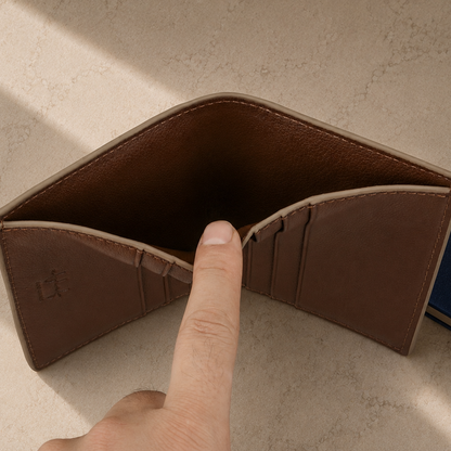 Wadi Amber | Leather Travel Wallets