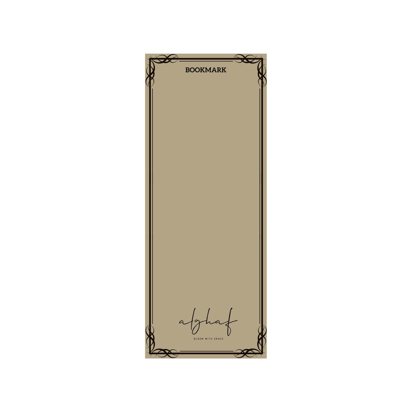 ALGHAF Bookmark | Dust